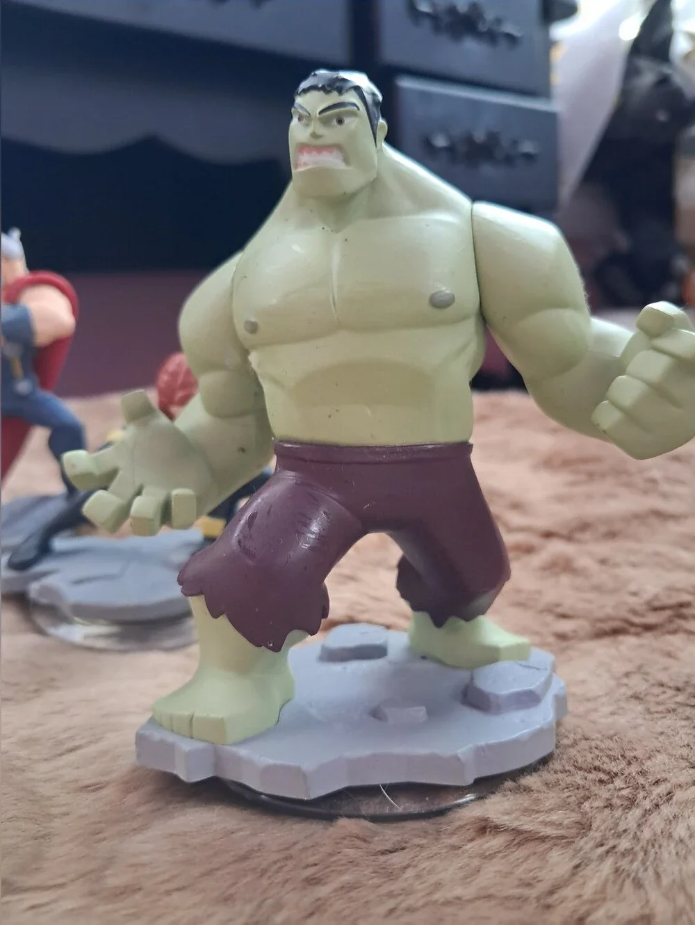 Disney Infinity Marvel Heroes Black Widow Thor & Hulk Playable Character Set